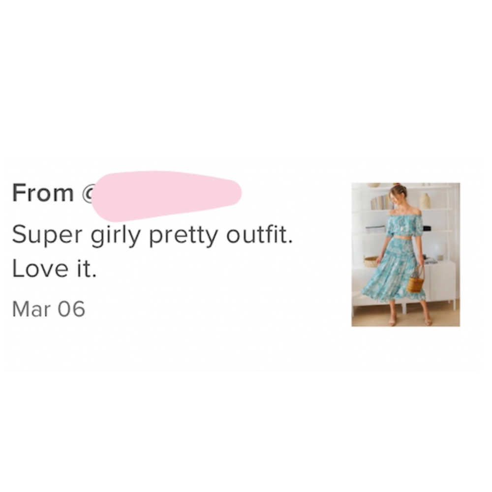 Tropical Print 2 Piece Set: Crop Top + Midi Skirt - Picture 8 of 8